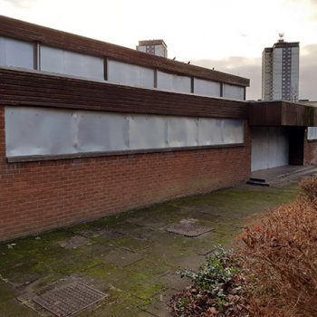 Knightswood Swimming Pool outside